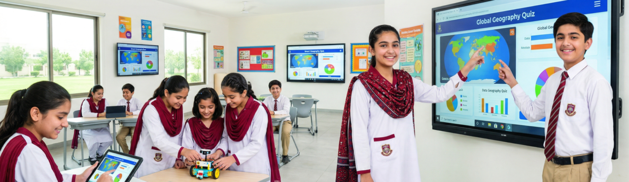 How Smart Classrooms Are Making Learning More Engaging at Umm Al-Qura Public School